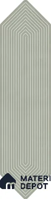 Subway Wall Tile TL 06430 J Lineage Picket Herb Garden Highlighter 12 x 3 inch Ceramic Glossy Finish - 10 mm  | Suitable for Accent / Feature Walls, Bathroom, Kitchen Wall & Backsplashes (Sample)