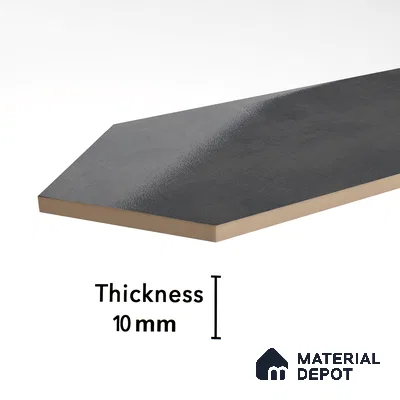 Subway Wall Tile TL 06430 K Lineage Picket Dusky Hue Plain 12 x 3 inch Ceramic Glossy Finish - 10 mm  | Suitable for Accent / Feature Walls, Bathroom, Kitchen Wall & Backsplashes (Sample)