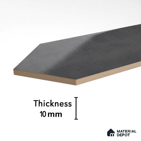 Subway Wall Tile TL 06430 K Lineage Picket Dusky Hue Plain 12 x 3 inch Ceramic Glossy Finish - 10 mm  | Suitable for Accent / Feature Walls, Bathroom, Kitchen Wall & Backsplashes (Sample)
