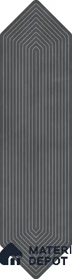 Subway Wall Tile TL 06430 L Lineage Picket Dusky Hue Highlighter 12 x 3 inch Ceramic Glossy Finish - 10 mm  | Suitable for Accent / Feature Walls, Bathroom, Kitchen Wall & Backsplashes (Sample)
