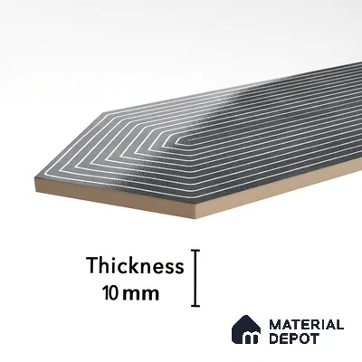 Subway Wall Tile TL 06430 L Lineage Picket Dusky Hue Highlighter 12 x 3 inch Ceramic Glossy Finish - 10 mm  | Suitable for Accent / Feature Walls, Bathroom, Kitchen Wall & Backsplashes (Sample)
