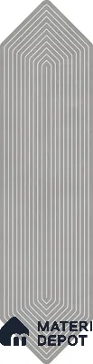 Subway Wall Tile TL 06430 N Lineage Picket Ashwood Highlighter 12 x 3 inch Ceramic Glossy Finish - 10 mm  | Suitable for Accent / Feature Walls, Bathroom, Kitchen Wall & Backsplashes (Sample)