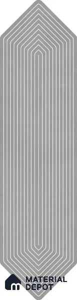 Subway Wall Tile TL 06430 N Lineage Picket Ashwood Highlighter 12 x 3 inch Ceramic Glossy Finish - 10 mm  | Suitable for Accent / Feature Walls, Bathroom, Kitchen Wall & Backsplashes (Sample)