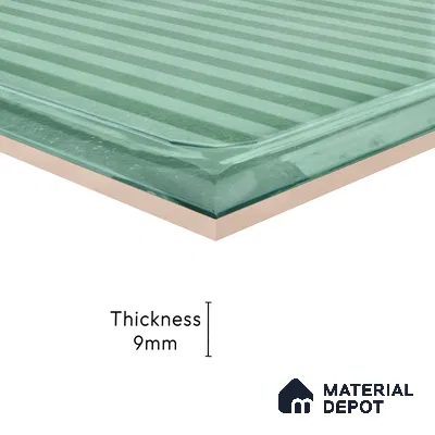 Subway Wall Tile TL 06439 H Glaciera Verdant Decore 8 x 8 inch Ceramic Glossy Finish - 6 mm | 24 Random Design | Suitable for Accent / Feature Walls, Bathroom, Kitchen Wall & Backsplashes (Sample)