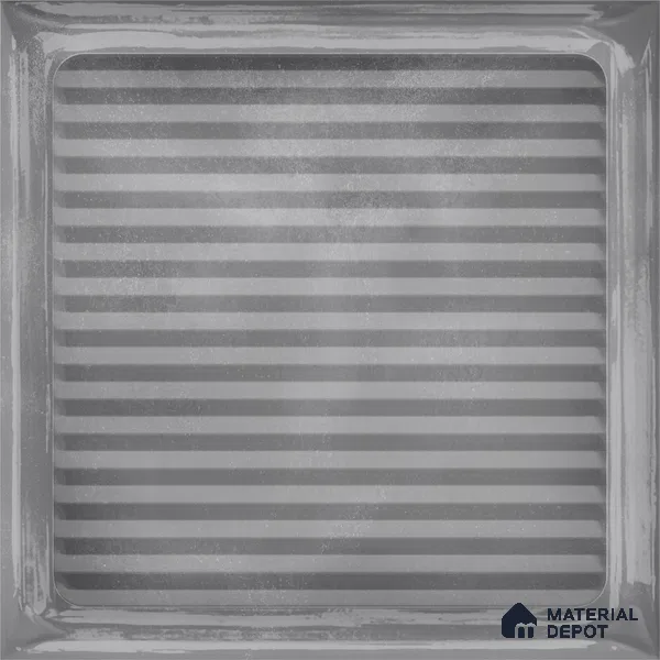 Subway Wall Tile TL 06439 L Glaciera Slate Decore 8 x 8 inch Ceramic Glossy Finish - 6 mm | 24 Random Design | Suitable for Accent / Feature Walls, Bathroom, Kitchen Wall & Backsplashes (Sample)