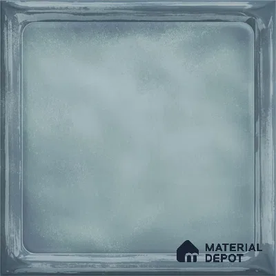 Subway Wall Tile TL 06439 Glaciera Lagoon Plain 8 x 8 inch Ceramic Glossy Finish - 6 mm | 24 Random Design | Suitable for Accent / Feature Walls, Bathroom, Kitchen Wall & Backsplashes (Sample)