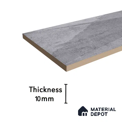 Subway Wall Tile TL 06164 C Solara Lunar Stone Decor 9 x 3 inch Ceramic Glossy Finish - 10 mm | 25 Random Design | Suitable for Accent / Feature Walls, Bathroom, Kitchen Wall & Backsplashes (Sample)