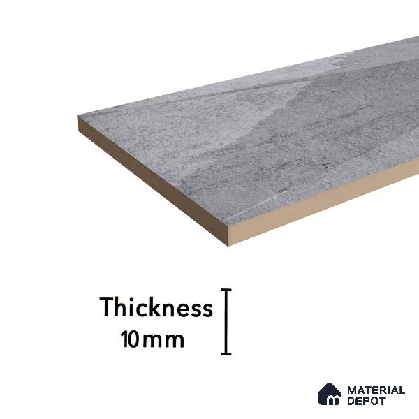 Subway Wall Tile TL 06164 C Solara Lunar Stone Decor 9 x 3 inch Ceramic Glossy Finish - 10 mm | 25 Random Design | Suitable for Accent / Feature Walls, Bathroom, Kitchen Wall & Backsplashes (Sample)