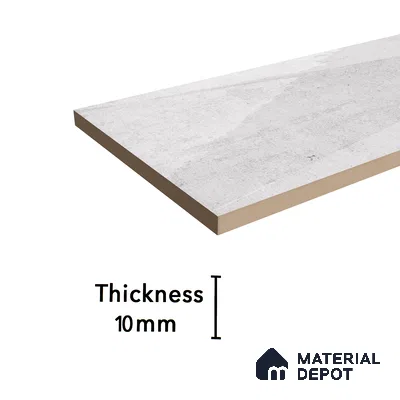 Subway Wall Tile TL 06164 I Solara Alpine White Decor 9 x 3 inch Ceramic Glossy Finish - 10 mm | 25 Random Design | Suitable for Accent / Feature Walls, Bathroom, Kitchen Wall & Backsplashes (Sample)