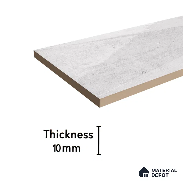 Subway Wall Tile TL 06164 I Solara Alpine White Decor 9 x 3 inch Ceramic Glossy Finish - 10 mm | 25 Random Design | Suitable for Accent / Feature Walls, Bathroom, Kitchen Wall & Backsplashes (Sample)