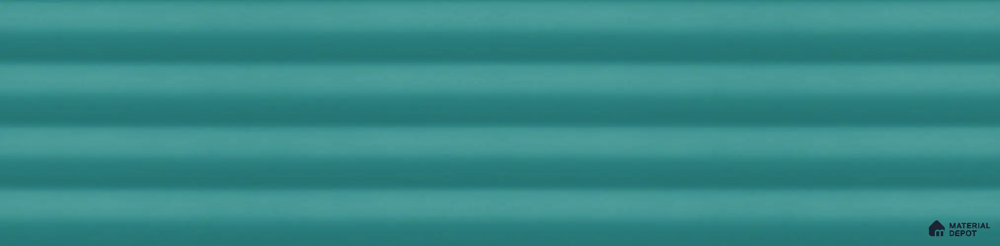 Fluted Subway Wall Tile TL 06165 G Whistle Nautical Blue 12 x 3 inch Ceramic Matte Finish - 10 mm | Suitable for Accent / Feature Walls, Bathroom, Kitchen Wall & Backsplashes
