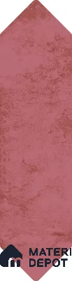Subway Wall Tile TL 06163 C Cavalier Picket Rose Glow 12 x 3 inch Ceramic Glossy Finish - 10 mm | 16 Random Design | Suitable for Accent / Feature Walls, Bathroom, Kitchen Wall & Backsplashes