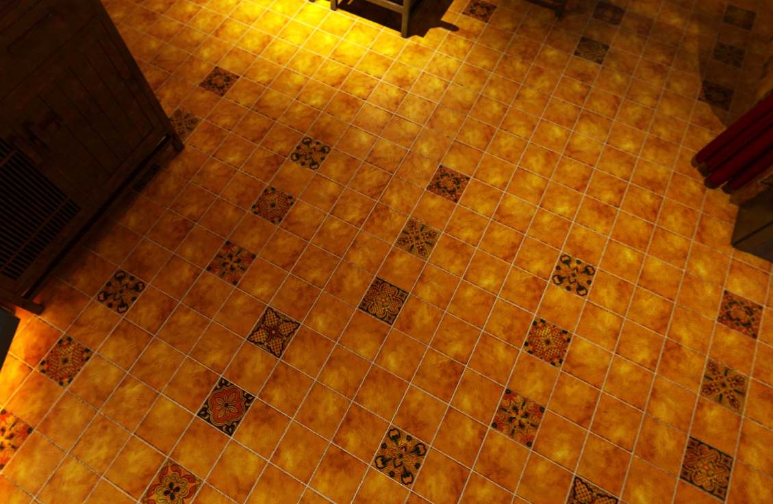 Stone Look Floor Tile TL 06574 C Penny Marfil Art 35 Inch x 6 Inch Vitrified Matte Finish - 9 mm | Suitable for Living Room, Kitchen & Bedroom