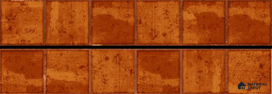 Stone Look Floor Tile TL 06573 G Cicilia Naranza Art 35 Inch x 6 Inch Vitrified Matte Finish - 9 mm | Suitable for Living Room, Kitchen & Bedroom (Sample)