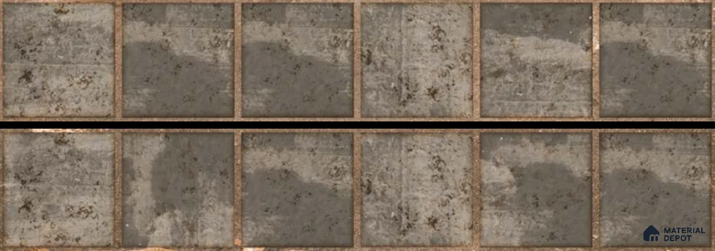 Stone Look Floor Tile TL 06573 Cicilia Verde Art 35 Inch x 6 Inch Vitrified Matte Finish - 9 mm | Suitable for Living Room, Kitchen & Bedroom