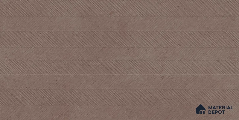 Patterned Look Wall Tile TL 08095 H Delton Sangria Decor 4 ft x 2 ft Vitrified Matte Finish - 9 mm