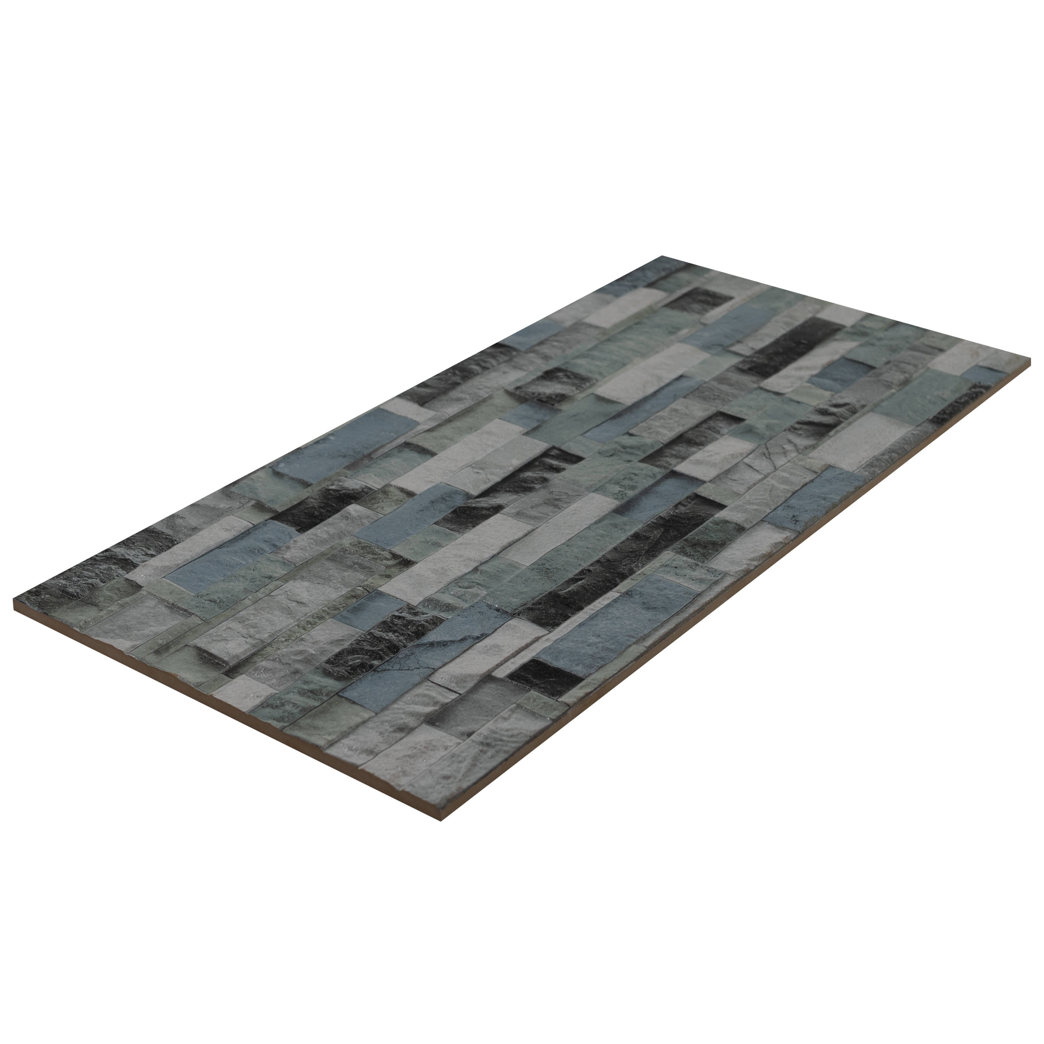 TL 00132 A Azul Grey 2 ft x 1 ft Matte Finish Ceramic High Depth Elevation Wall Tile - 9 mm