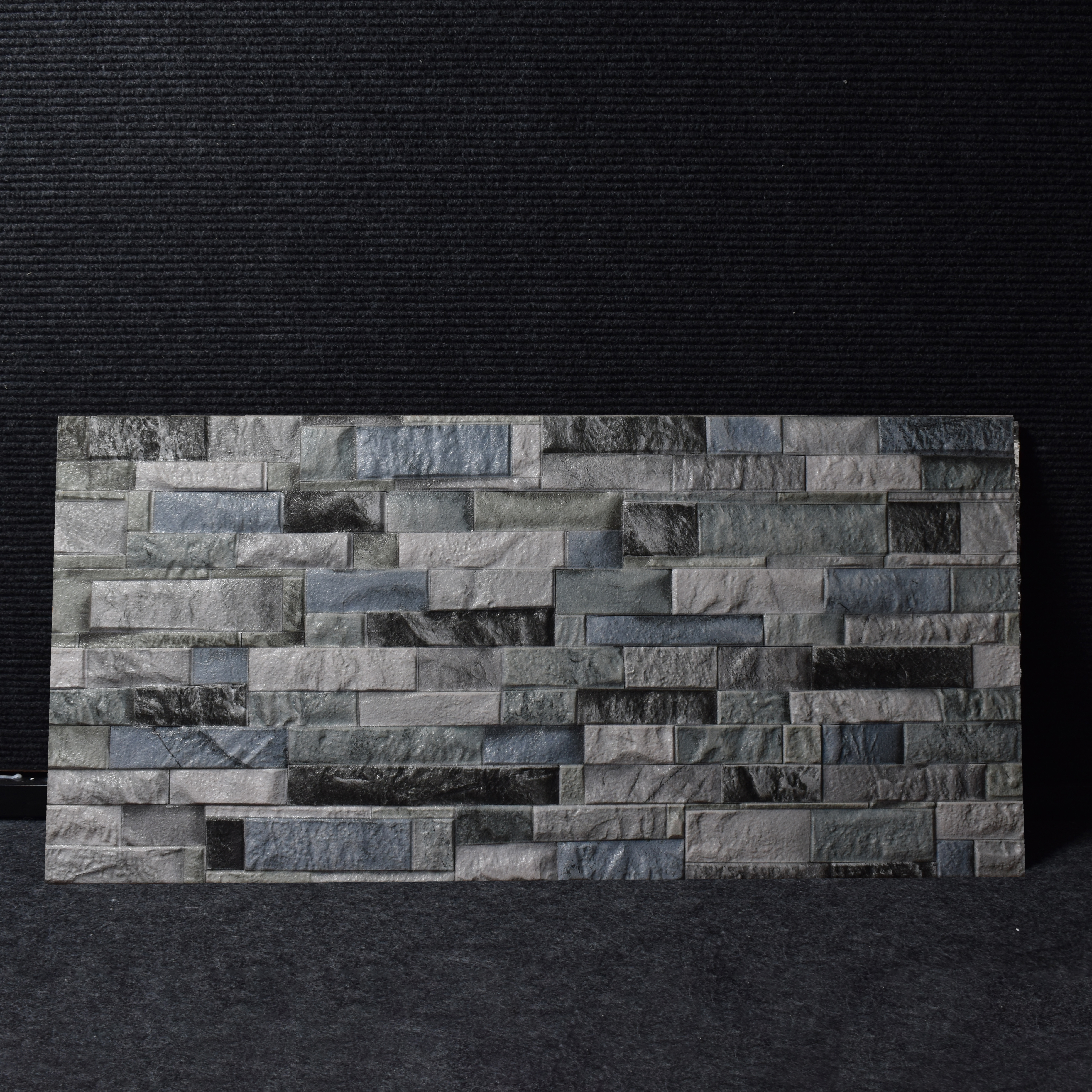 TL 00132 A Azul Grey 2 ft x 1 ft Matte Finish Ceramic High Depth Elevation Wall Tile - 9 mm