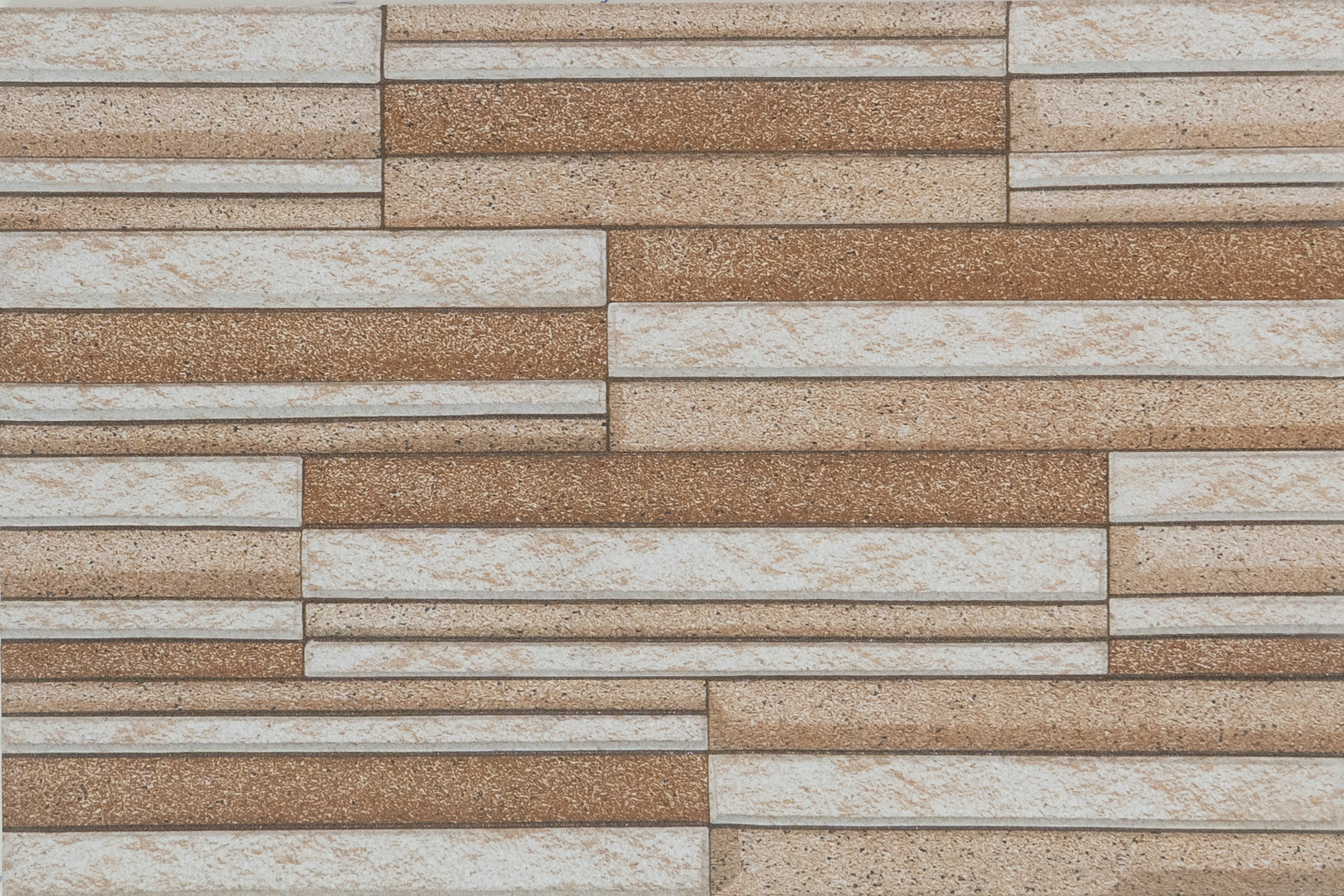 TL 00106 D Latte Beige 18 x 12 inch Matte Finish Ceramic High Depth Elevation Wall Tile - 8 mm