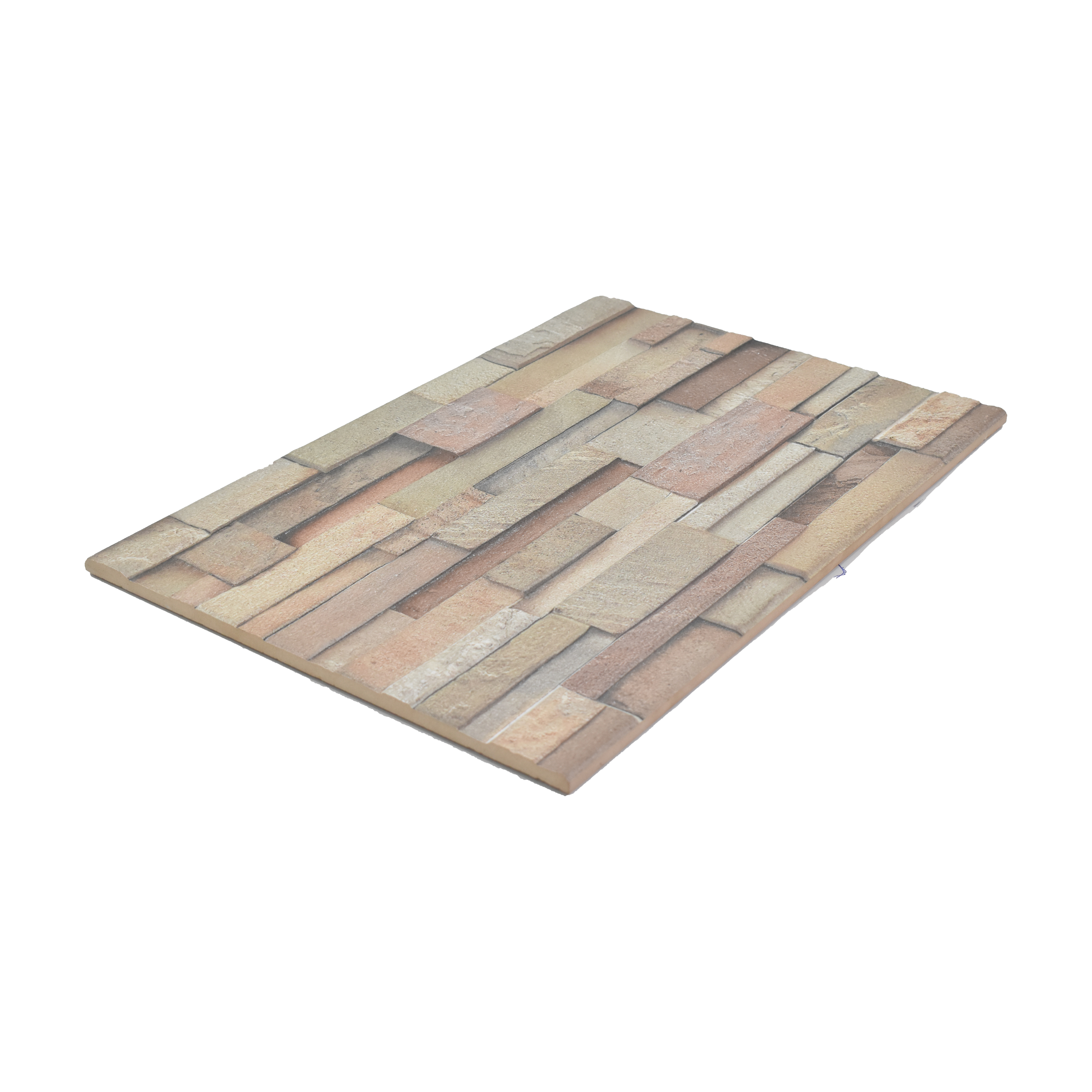 TL 00112 C Marrone Brown 18 x 12 inch Matte Finish Ceramic High Depth Elevation Wall Tile - 8 mm