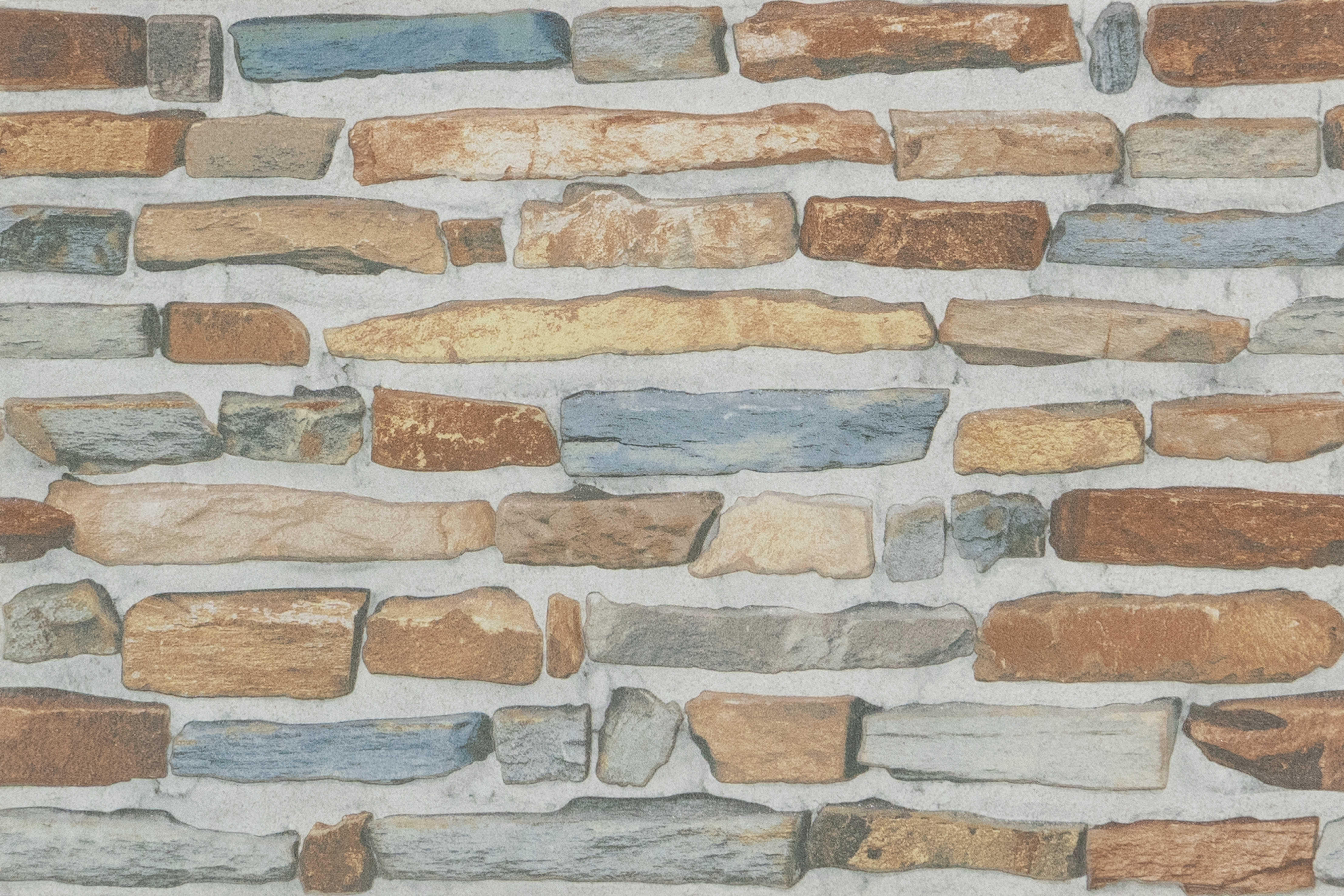 TL 00121 Brown & Grey 18 x 12 inch Matte Finish Ceramic High Depth Elevation Wall Tile - 8 mm