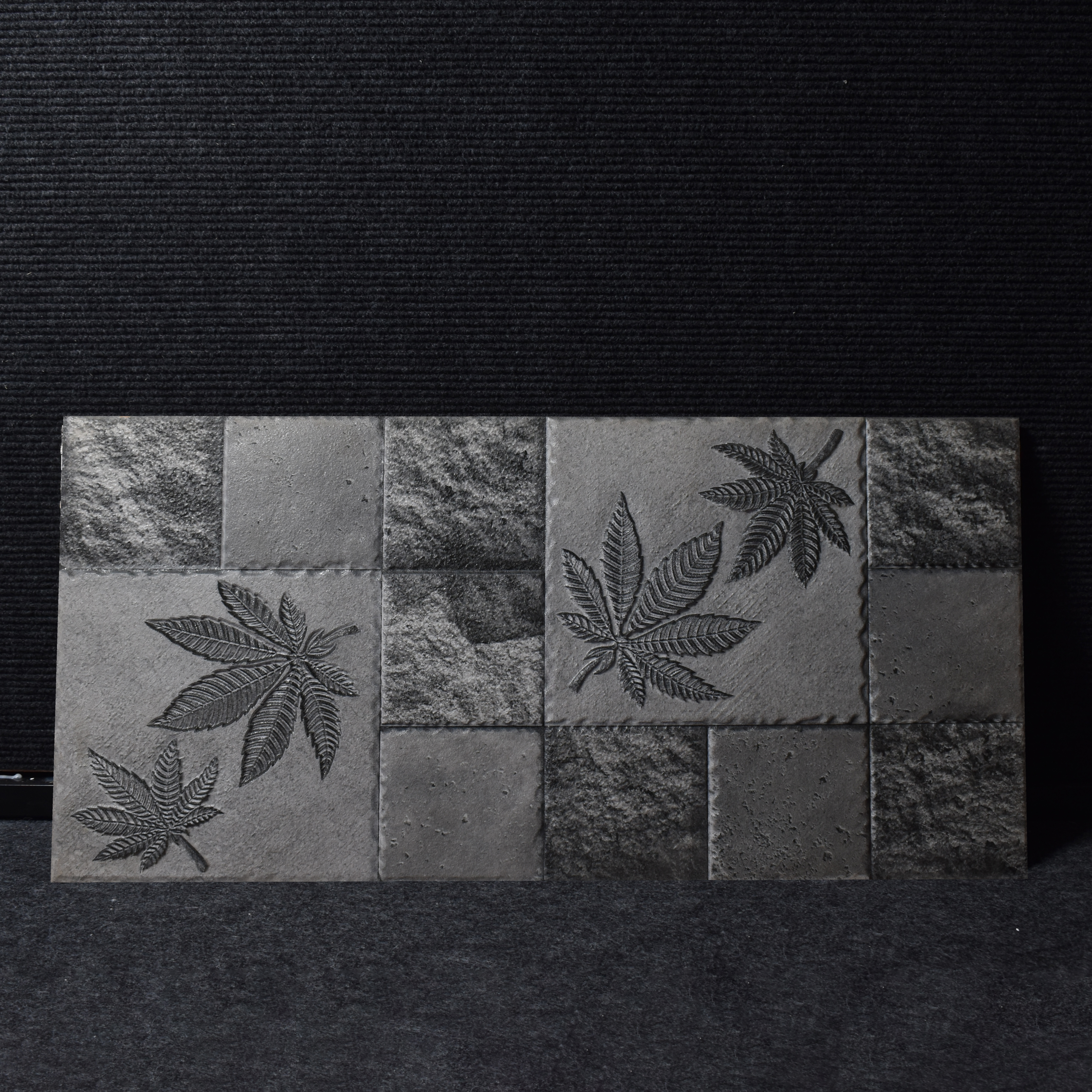 TL 00128 C Foggy Grey 2 ft x 1 ft Matte Finish Ceramic High Depth Elevation Wall Tile - 9 mm