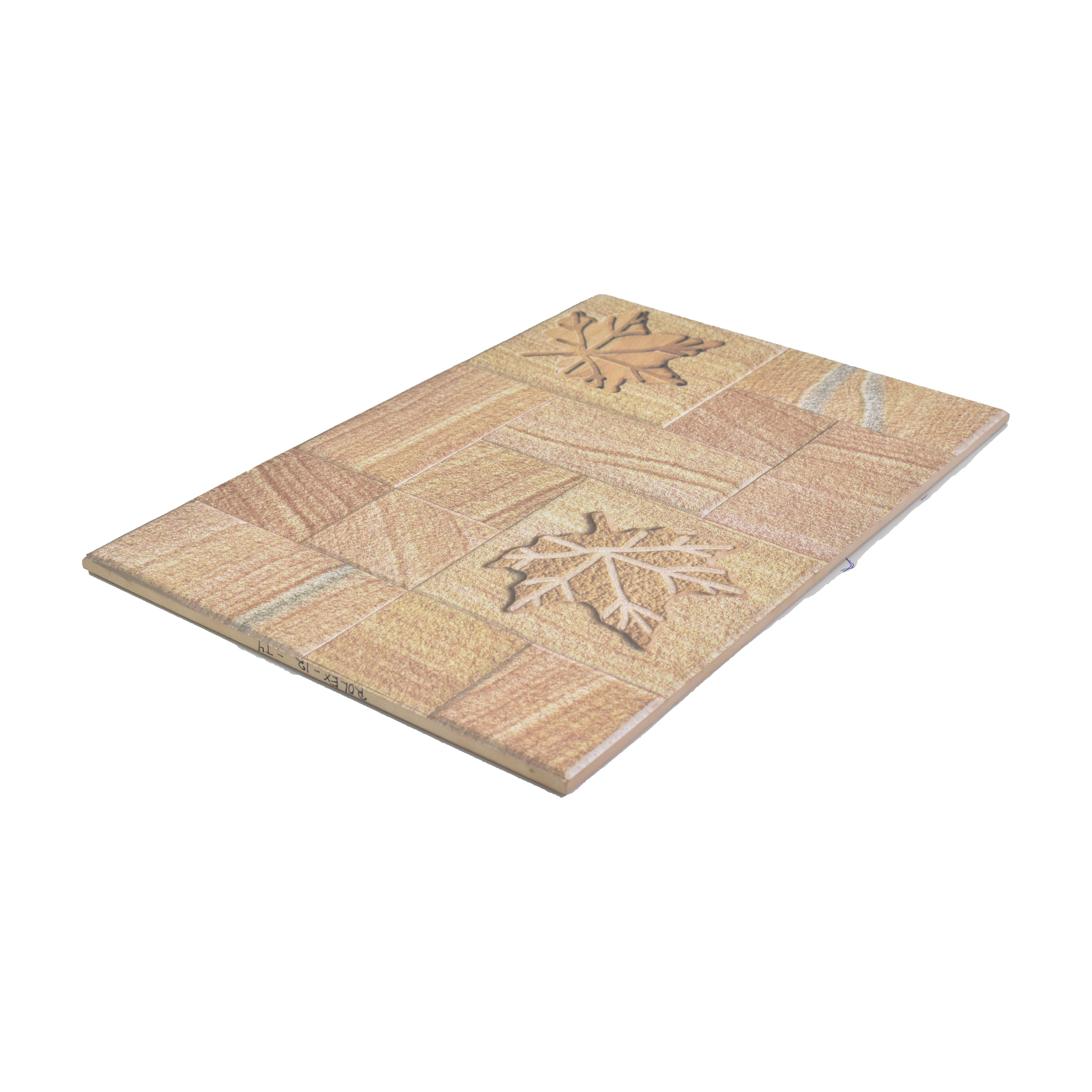TL 00113 B Caramel Beige 18 x 12 inch Matte Finish Ceramic High Depth Elevation Wall Tile - 8 mm