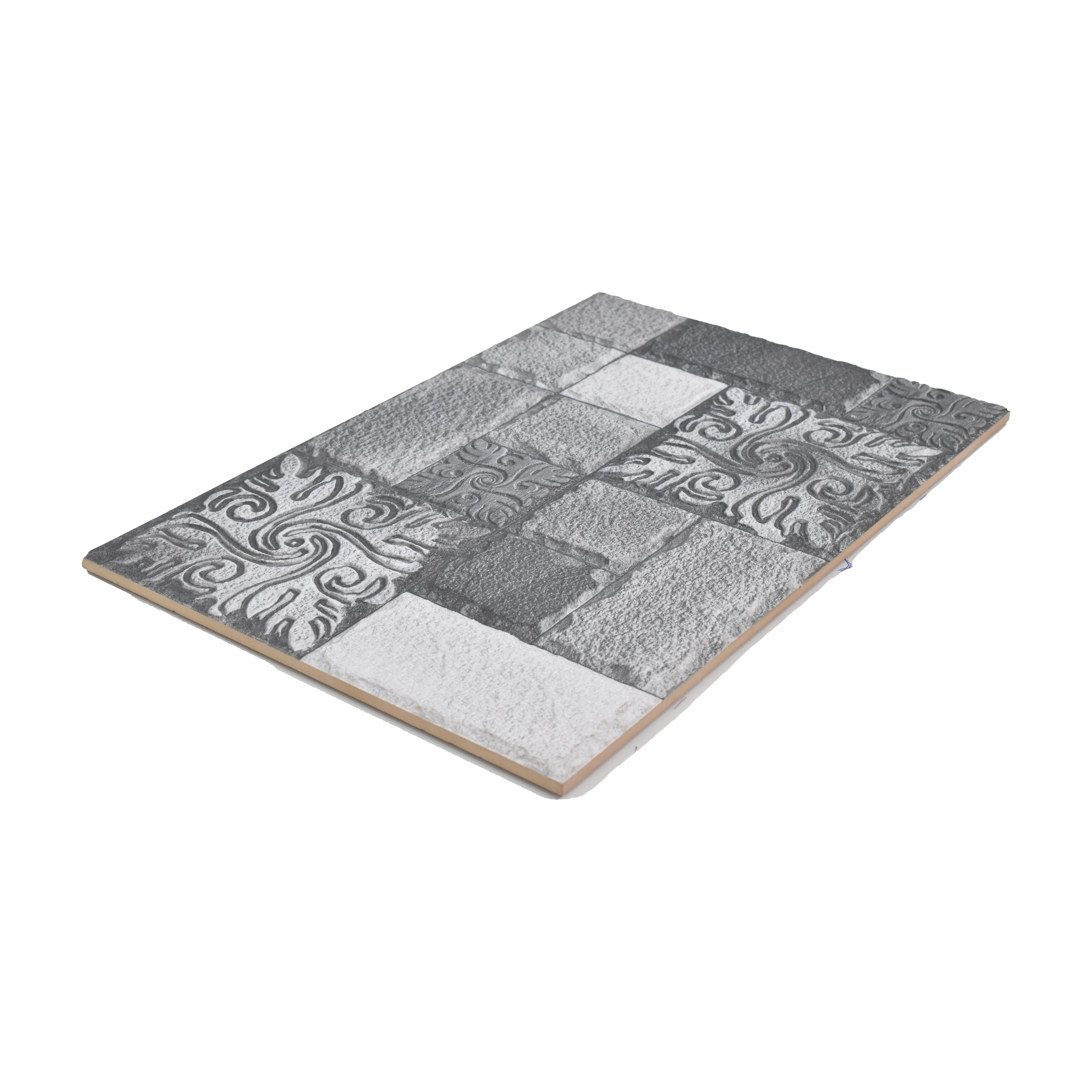 TL 00110 C Slate Grey 18 x 12 inch Matte Finish Ceramic High Depth Elevation Wall Tile - 8 mm