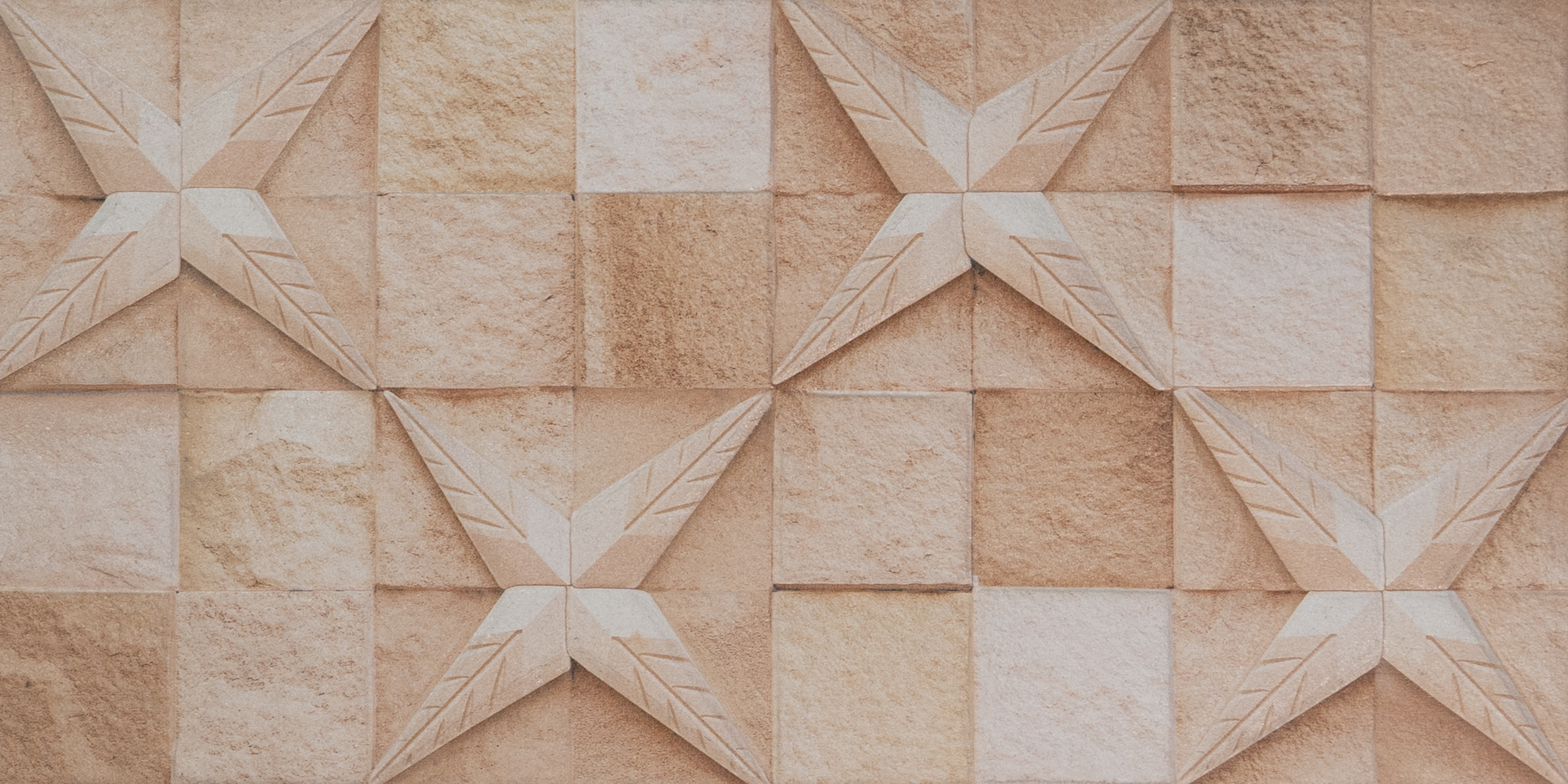TL 00138 A Cream 2 ft x 1 ft Matte Finish Ceramic High Depth Elevation Wall Tile - 9 mm