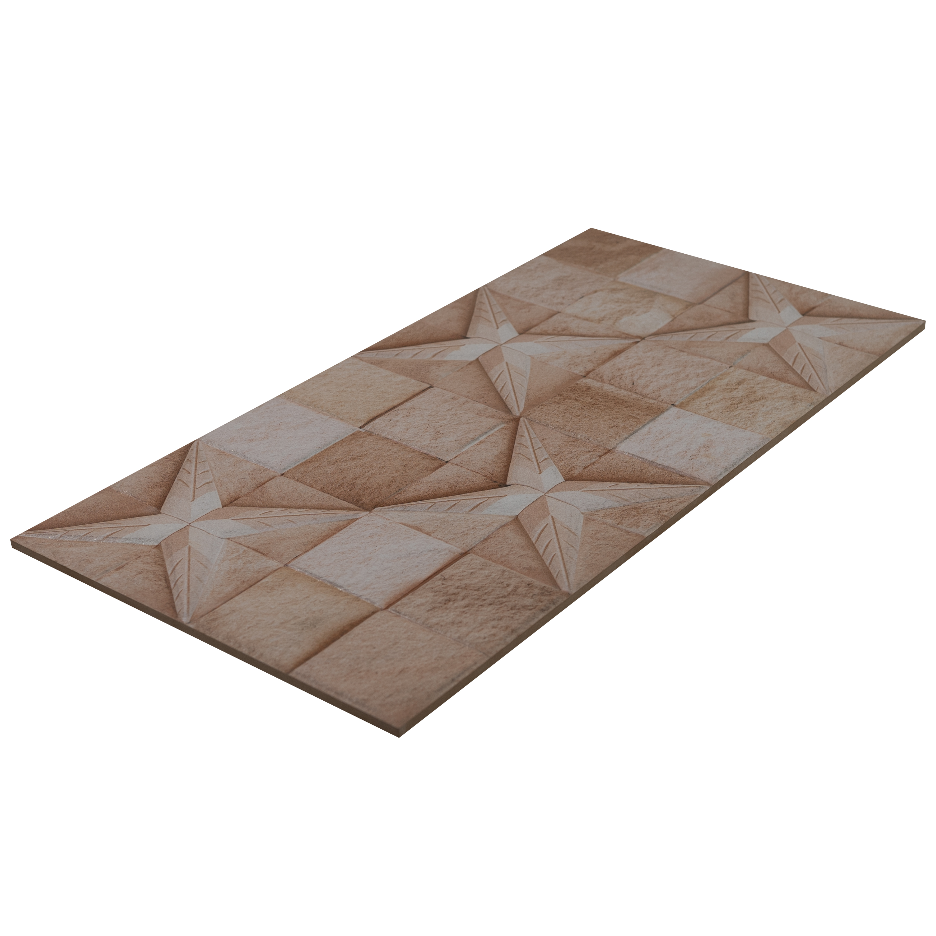 TL 00138 A Cream 2 ft x 1 ft Matte Finish Ceramic High Depth Elevation Wall Tile - 9 mm