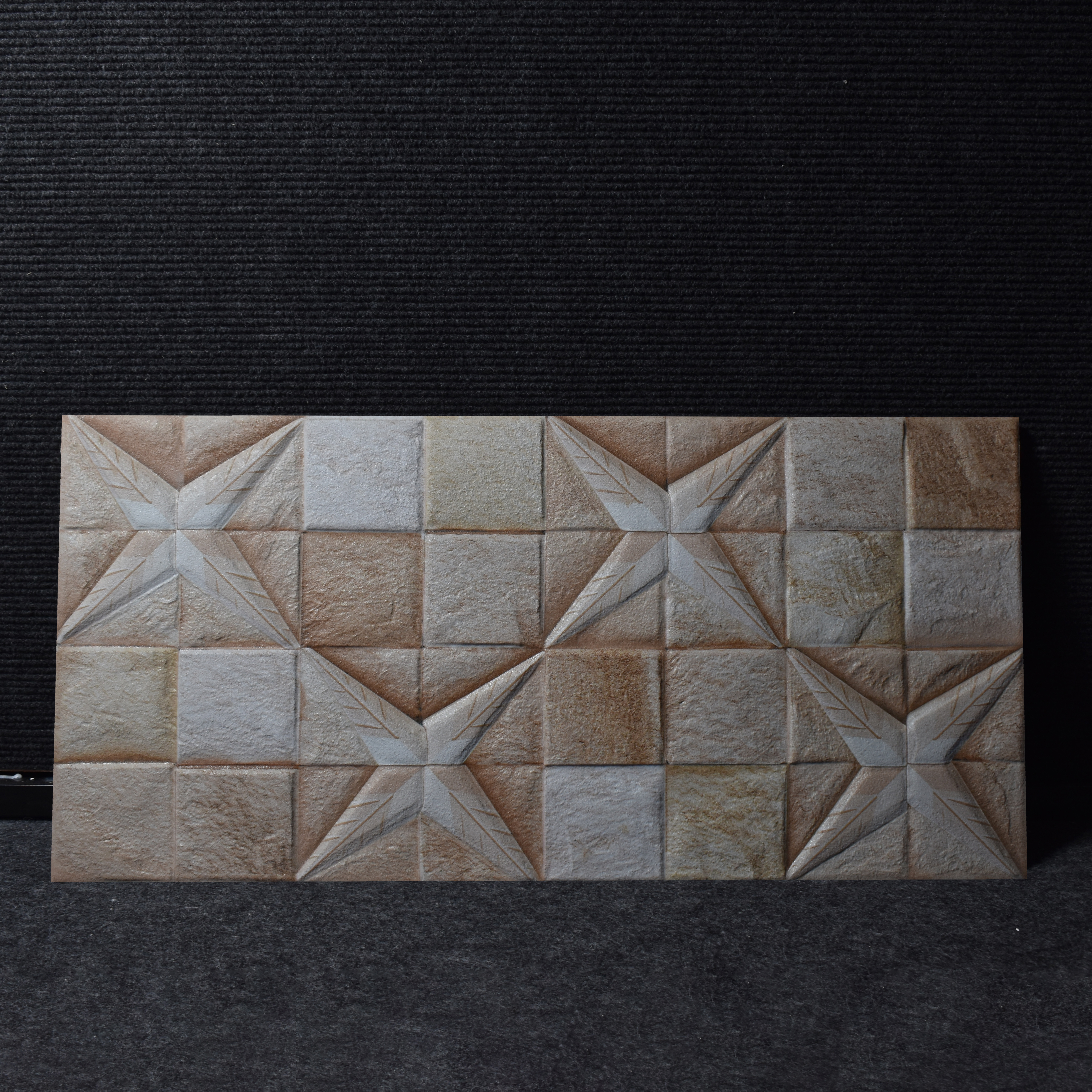TL 00138 A Cream 2 ft x 1 ft Matte Finish Ceramic High Depth Elevation Wall Tile - 9 mm