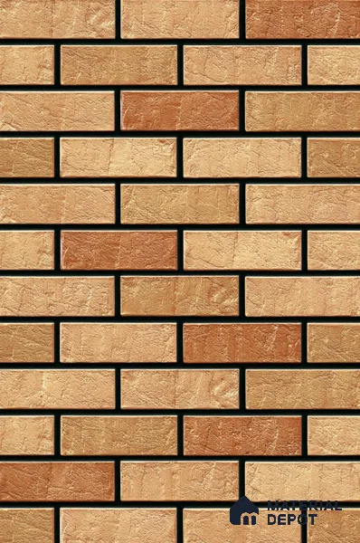 TL 00134 Earth Brown 2 ft x 1 ft Matte Finish Ceramic High Depth Elevation Wall Tile - 9 mm