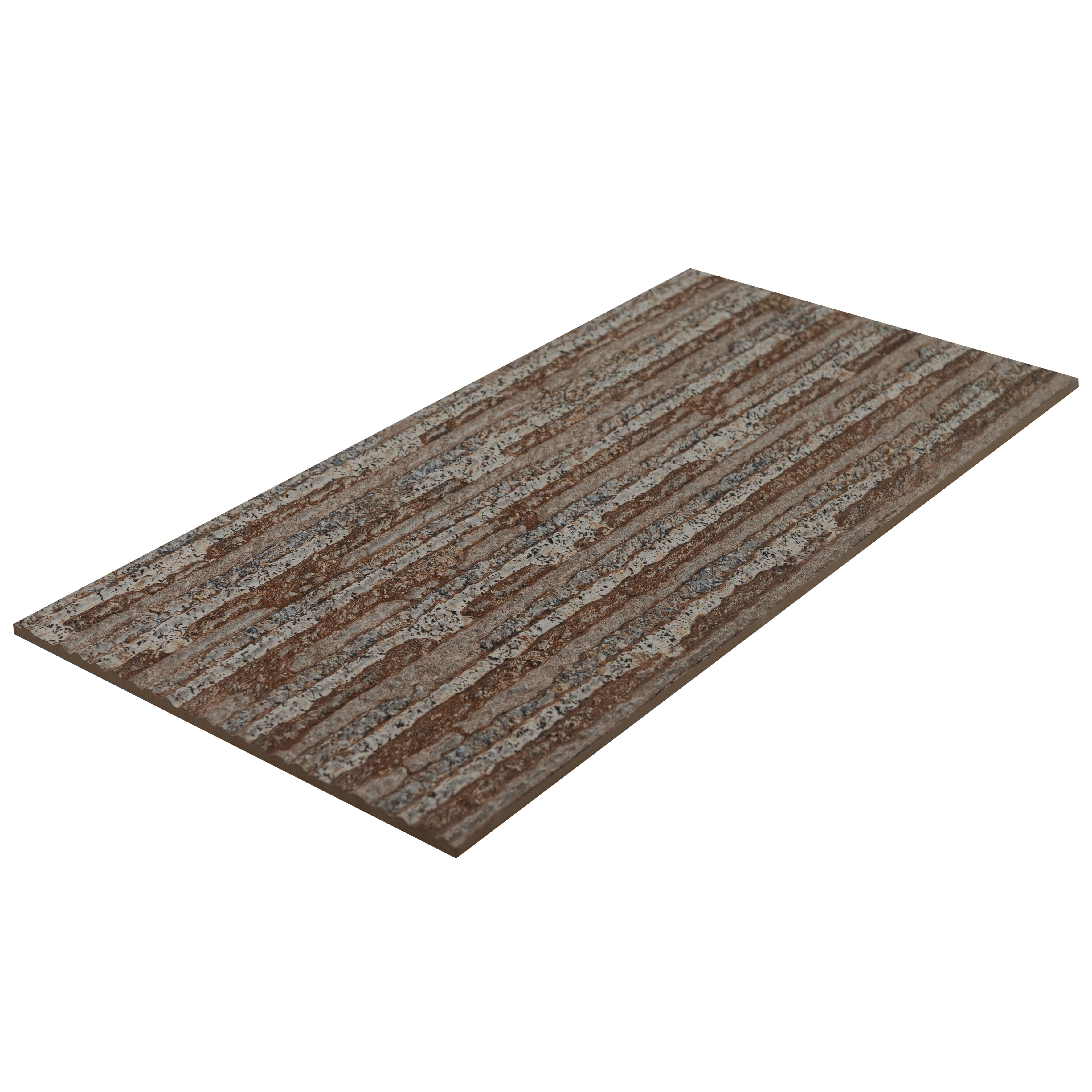 TL 00140 B Coffee Brown 2 ft x 1 ft Matte Finish Ceramic High Depth Elevation Wall Tile - 9 mm