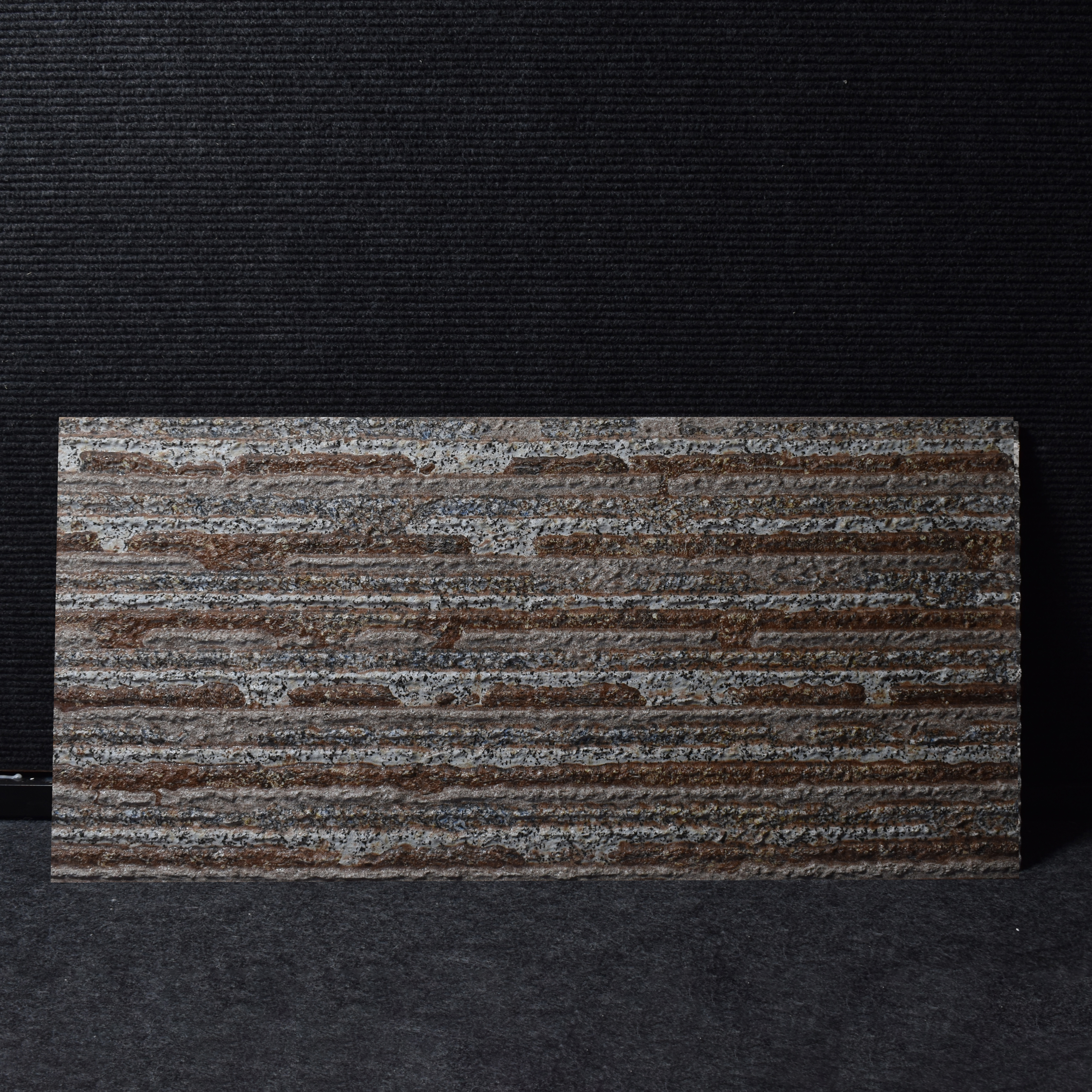 TL 00140 B Coffee Brown 2 ft x 1 ft Matte Finish Ceramic High Depth Elevation Wall Tile - 9 mm