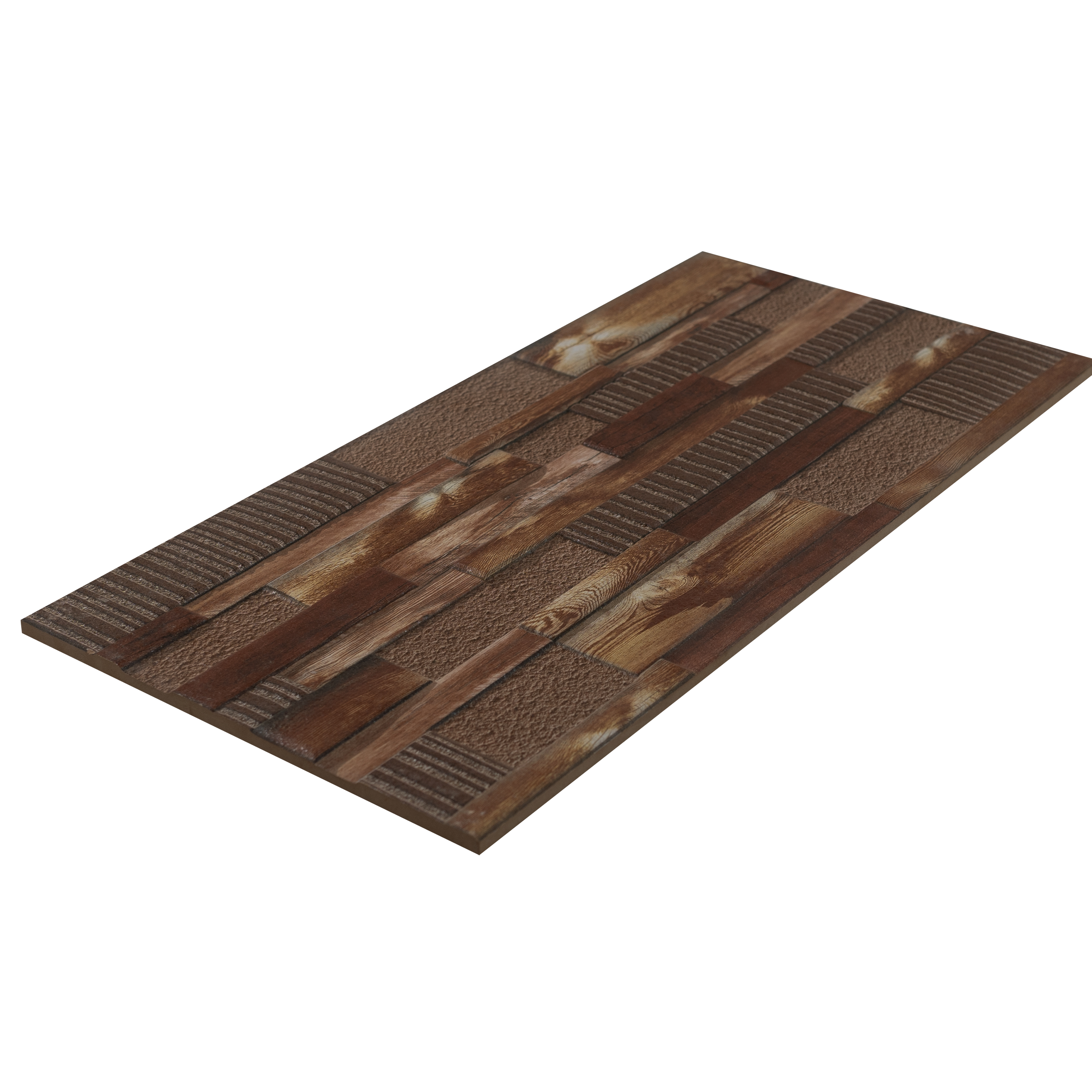 TL 00141 Hazelnut Brown 2 ft x 1 ft Matte Finish Ceramic High Depth Elevation Wall Tile - 9 mm