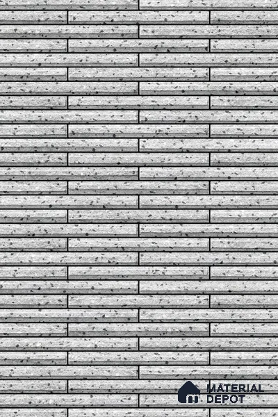 TL 00124 B Greyish White 2 ft x 1 ft Matte Finish Ceramic High Depth Elevation Wall Tile - 9 mm