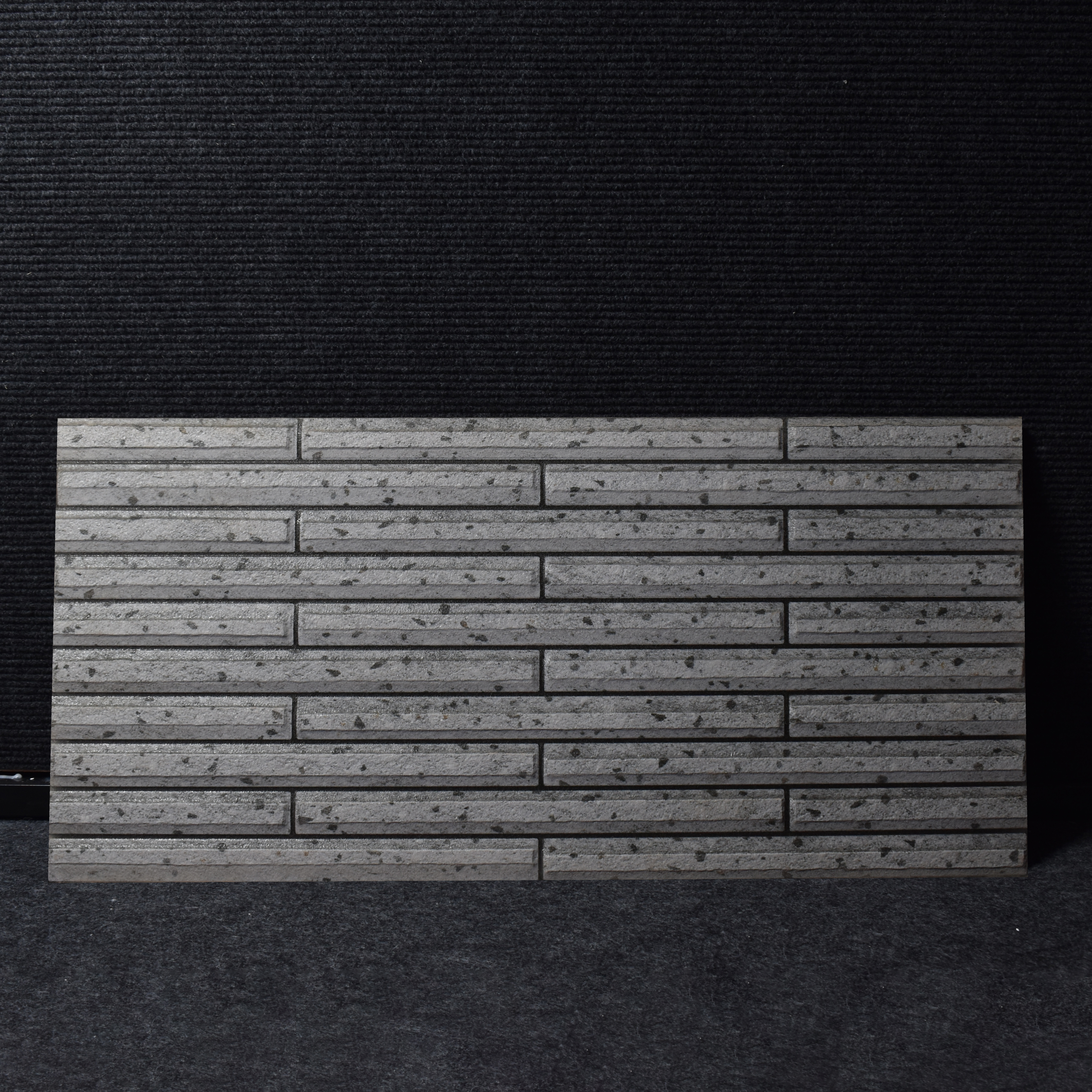 TL 00124 B Greyish White 2 ft x 1 ft Matte Finish Ceramic High Depth Elevation Wall Tile - 9 mm