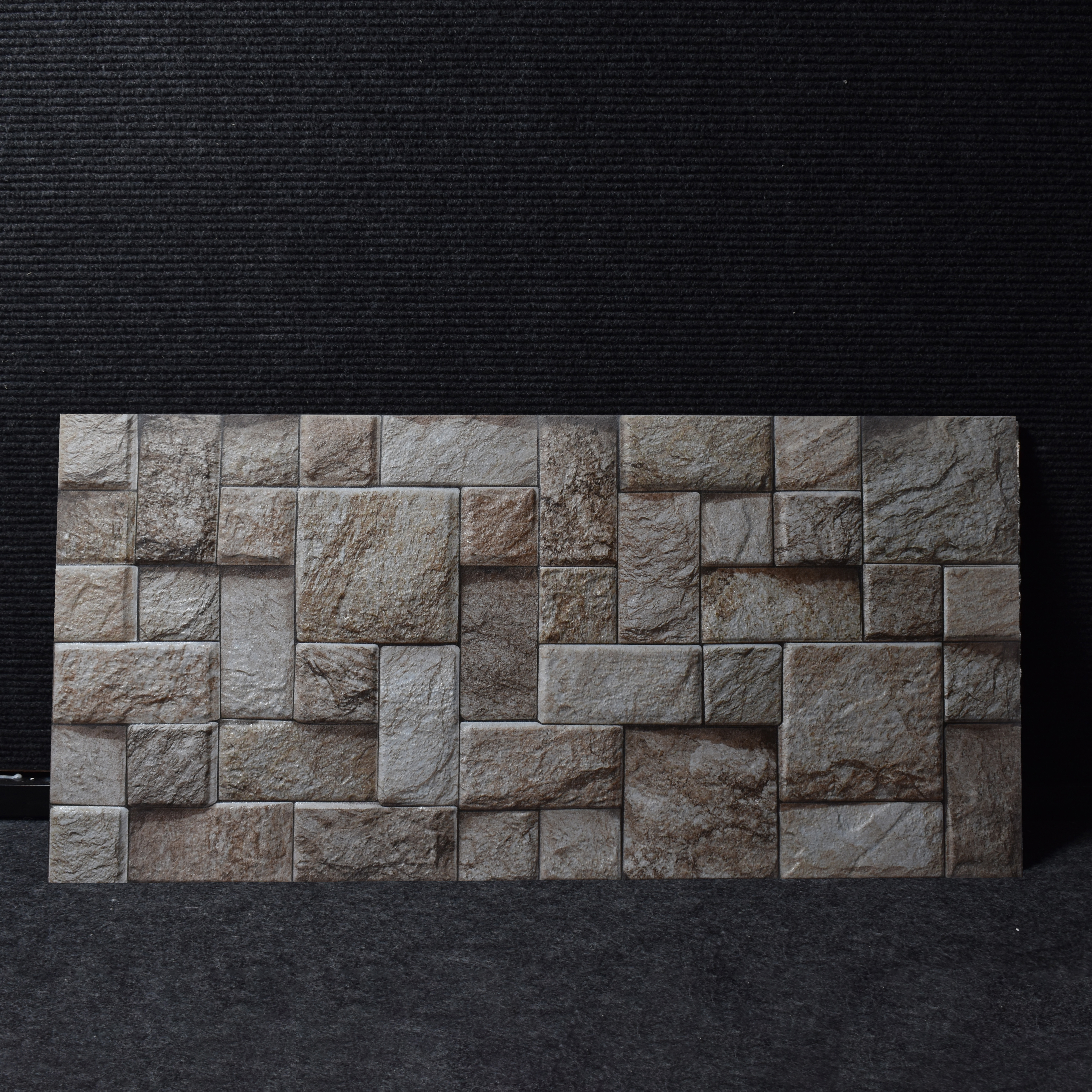 TL 00137 A Mocha 2 ft x 1 ft Matte Finish Ceramic High Depth Elevation Wall Tile - 9 mm
