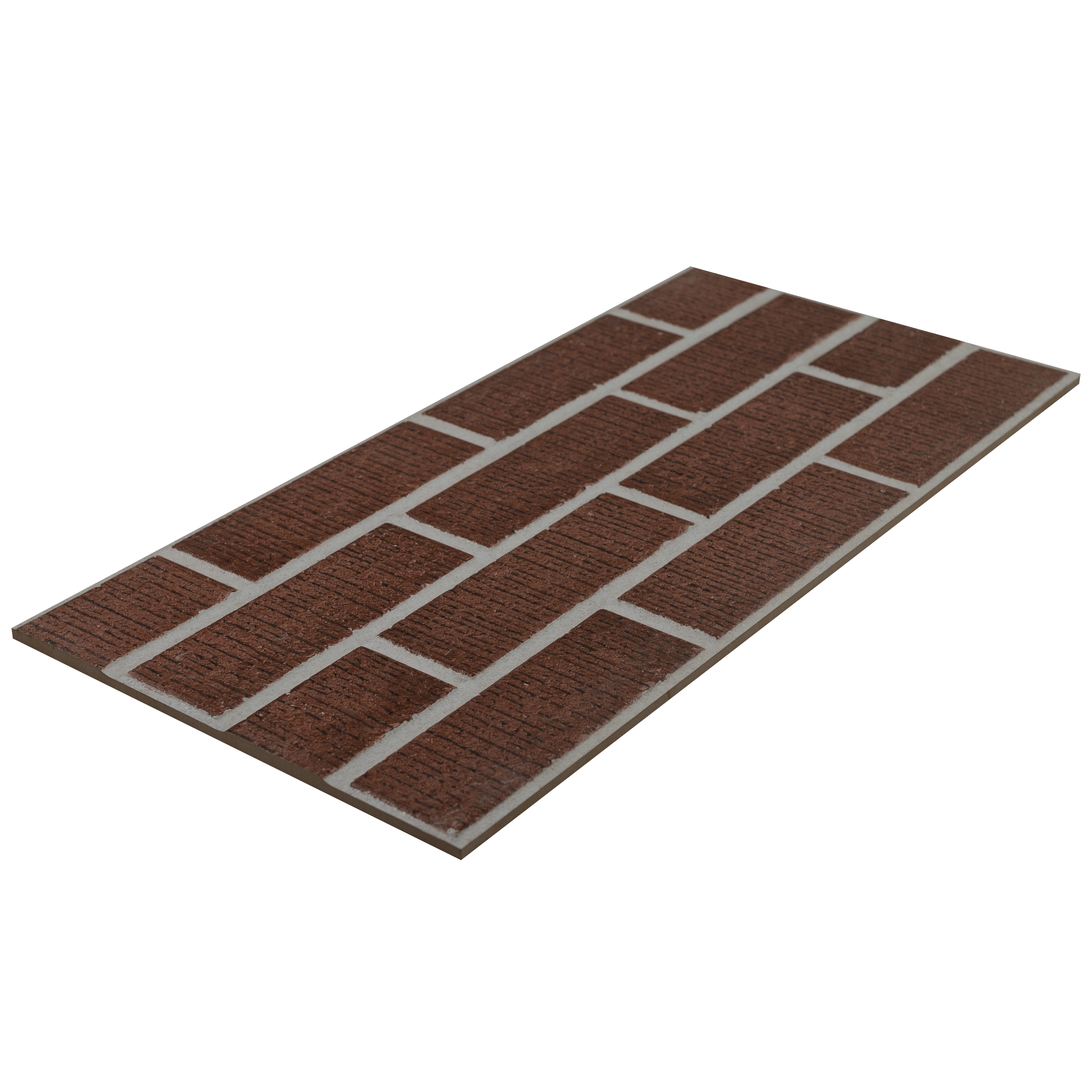 TL 00133 Oragnic Brown 2 ft x 1 ft Matte Finish Ceramic High Depth Elevation Wall Tile - 9 mm