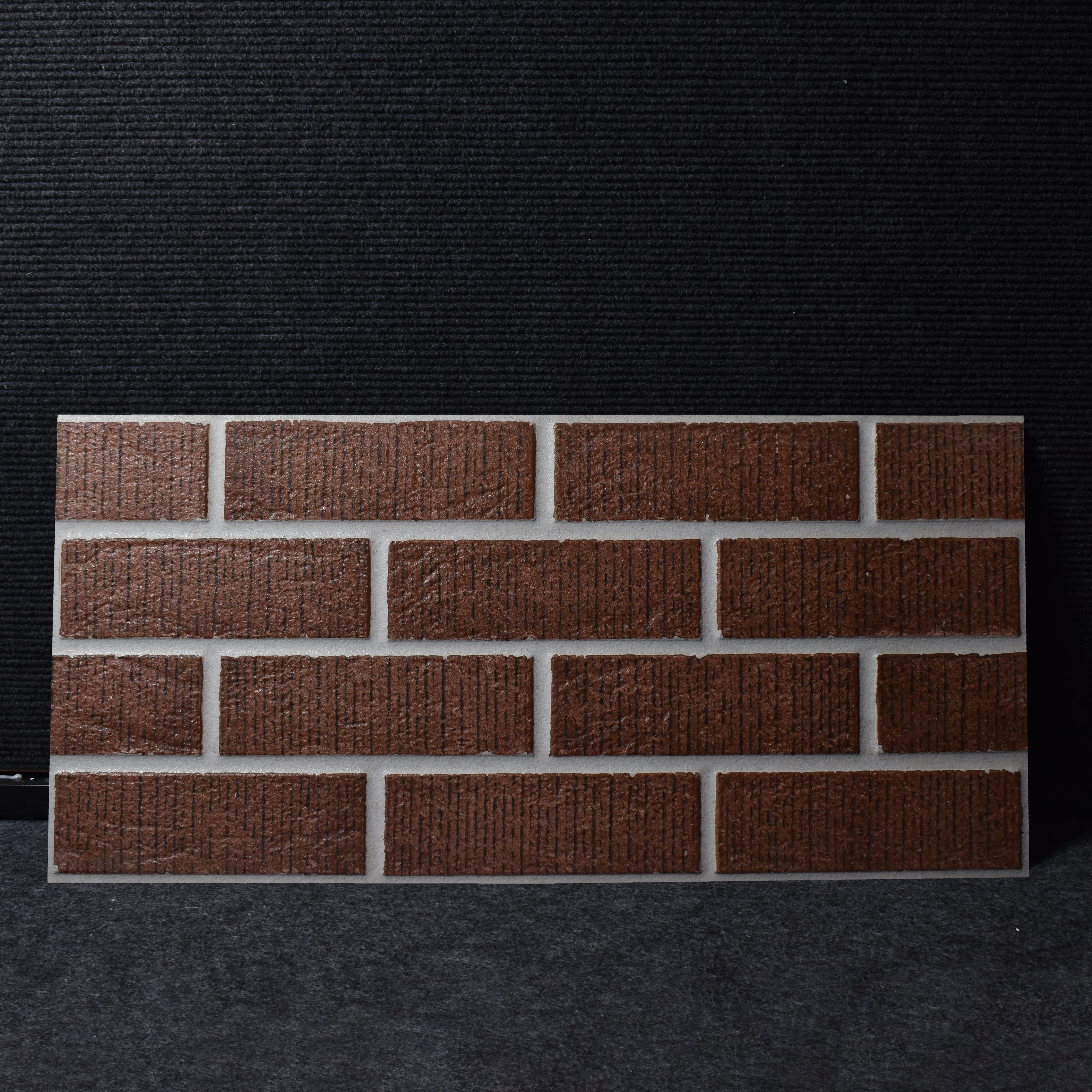 TL 00133 Oragnic Brown 2 ft x 1 ft Matte Finish Ceramic High Depth Elevation Wall Tile - 9 mm