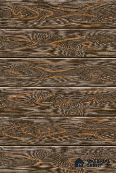 TL 00143 D Wenge 2 ft x 1 ft Matte Finish Ceramic High Depth Elevation Wall Tile - 9 mm