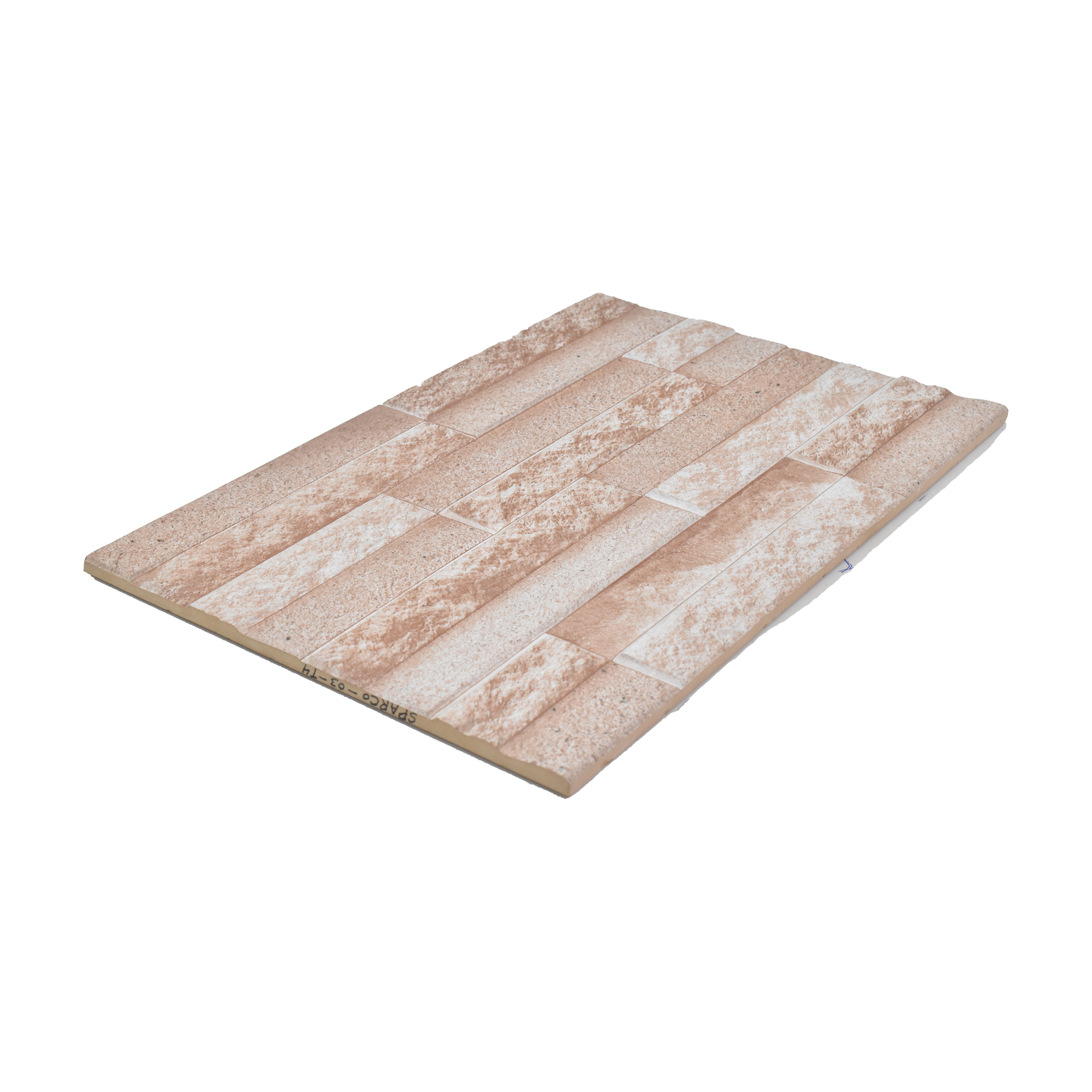 TL 00117 A Oyster Beige 18 x 12 inch Matte Finish Ceramic High Depth Elevation Wall Tile - 8 mm