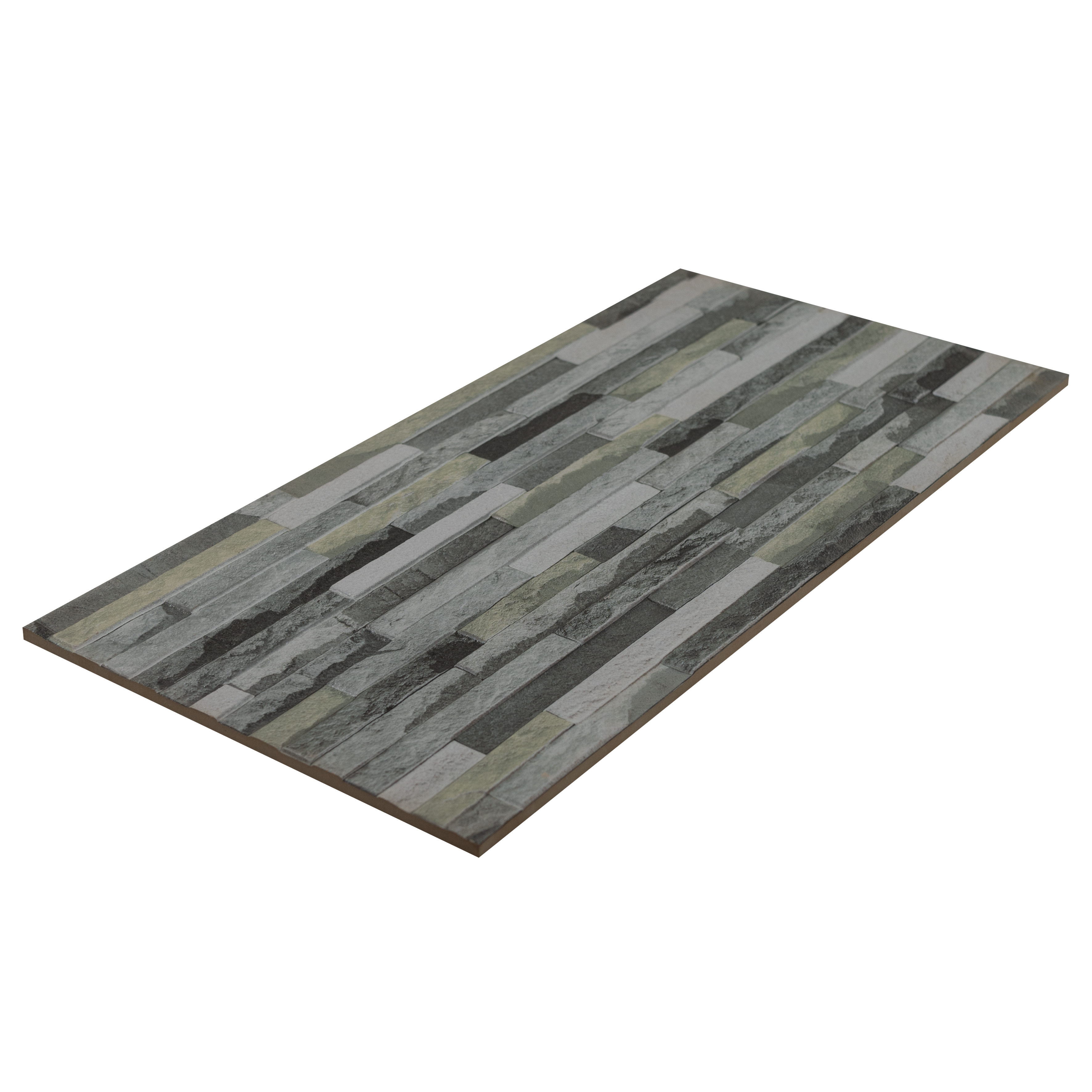 TL 00139 A Porpoise Grey 2 ft x 1 ft Matte Finish Ceramic High Depth Elevation Wall Tile - 9 mm
