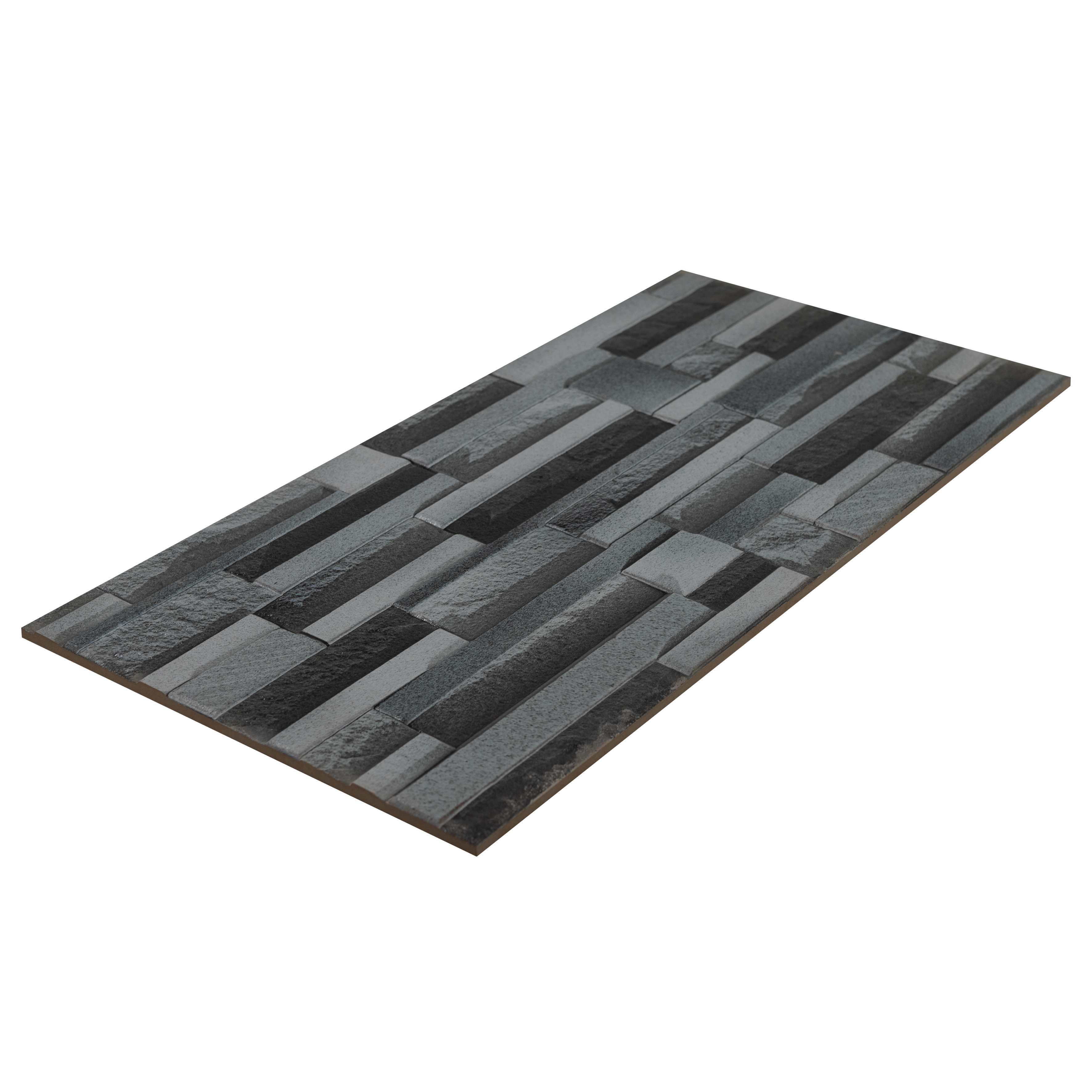 TL 00126 B Misty Grey 2 ft x 1 ft Matte Finish Ceramic High Depth Elevation Wall Tile - 9 mm