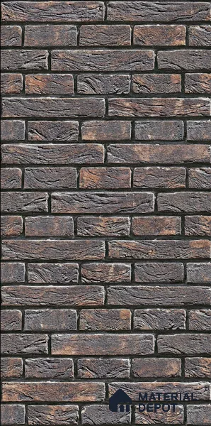 TL 00109 Wenge 18 x 12 inch Matte Finish Ceramic High Depth Elevation Wall Tile - 8 mm