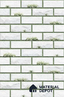 TL 00144 White 2 ft x 1 ft Matte Finish Ceramic Elevation Wall Tile - 9 mm