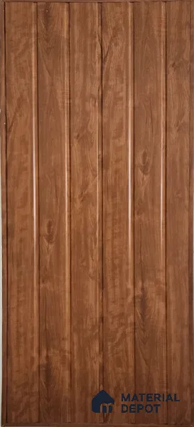 Brown Wooden Louver PN 00283 10 ft x 12 inch PVC Panel - 8.5 mm | Suitable for Feature Wall, TV Unit & Living Room | Width is Subjected to 5% Variation