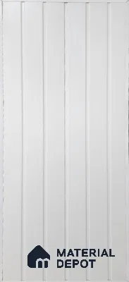 The Rare 5015 PVC Louvers/Panels | 10 ft x 1 ft - 8.5 mm