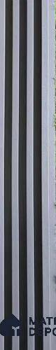 Grey Stone Look WPC Louver/Panel 9.5 ft x 6.5 inch - 23 mm | Ideal for Feature Wall, Living Room, Bedroom, Kitchen, Office | PN 00336 | Width is Subjected to 5% Variation