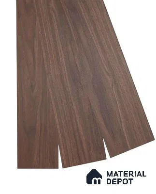 Sri Lankan Walnut Crystal Finish Vinyl Flooring | VF 00154 | 3 ft x 6 Inch - 2 mm | UV Coated Suitable For Bedroom, Office & Indoor Sports Area